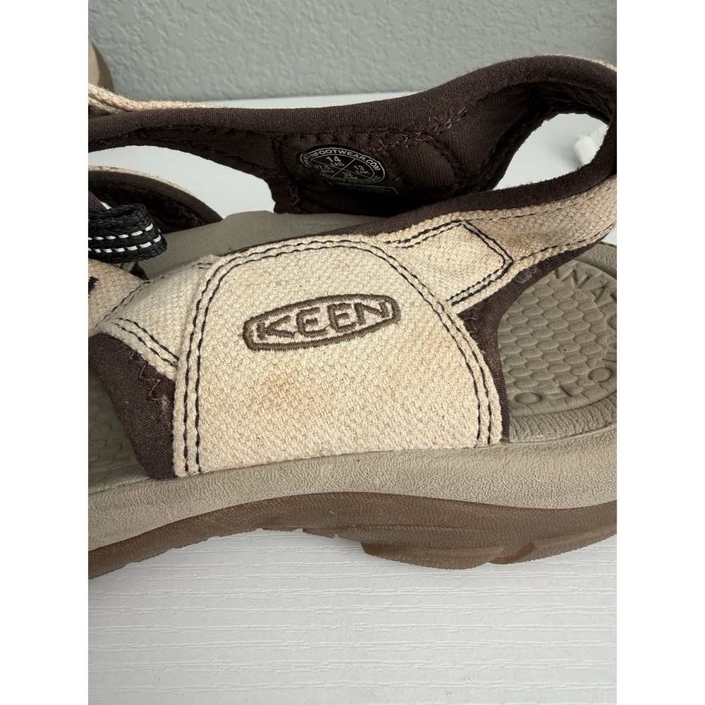 KEEN Newport H2 Men's Sandals US 14 EU 47.5 Beige Brown Waterproof Hiking - Picture 8 of 12